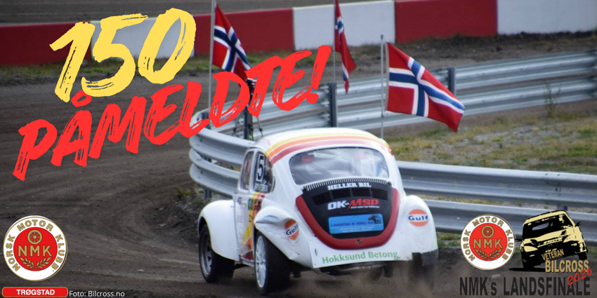 150 påmeldte!