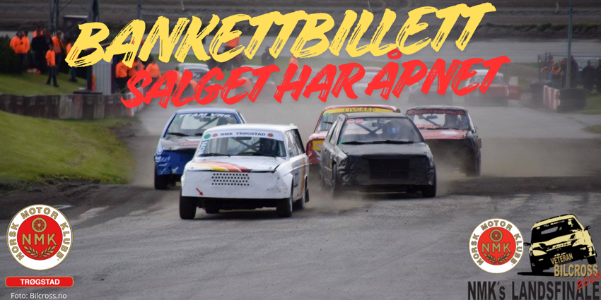 Bankettbilletter er nå ute for salg